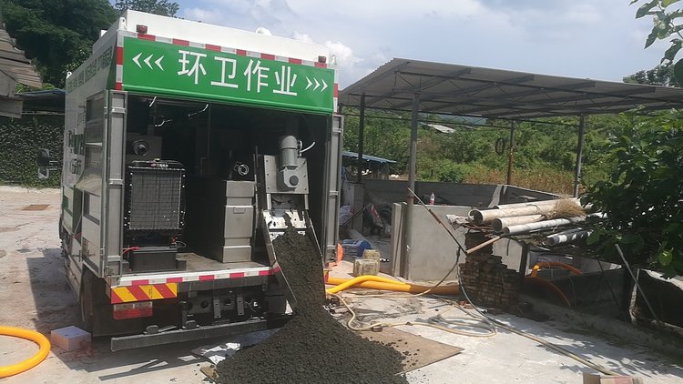 中平镇污泥干湿分离技术